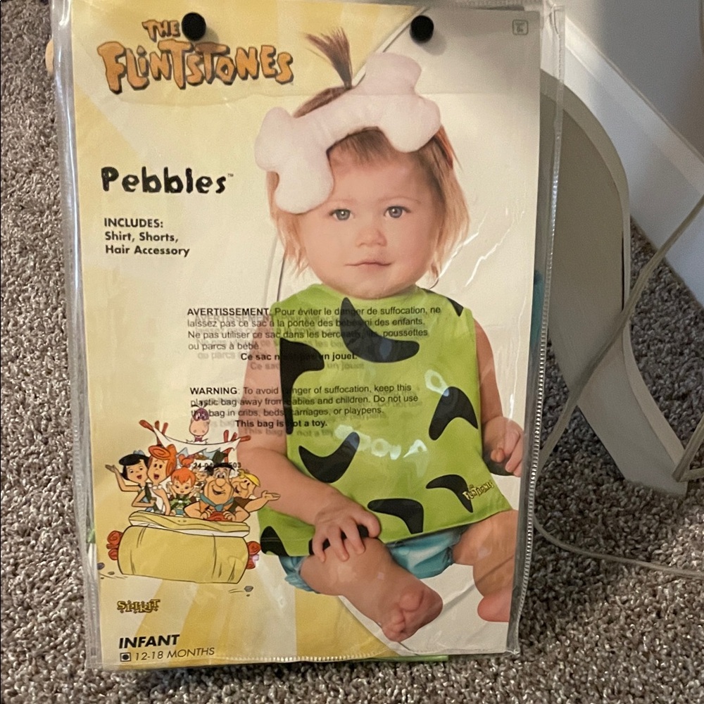 Spirit Infant Costume with Green and Black Design